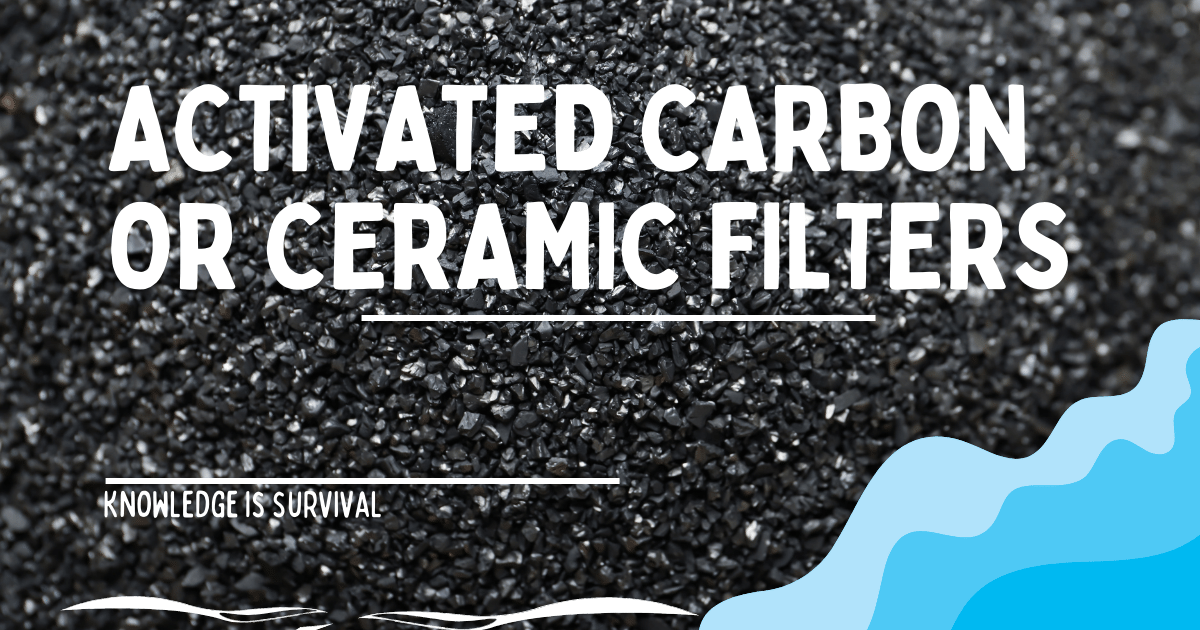 Activated Carbon or Ceramic Filters